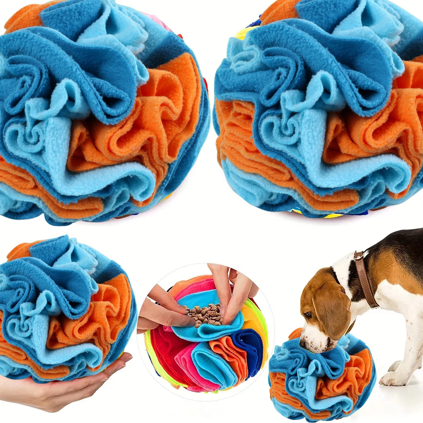 Interactive Snuffle Ball Toy for Dogs