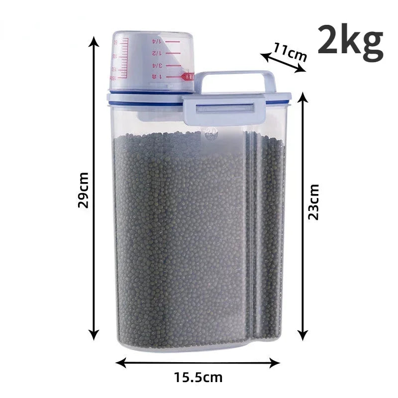 Airtight & Moisture-Proof Pet Food Storage Container