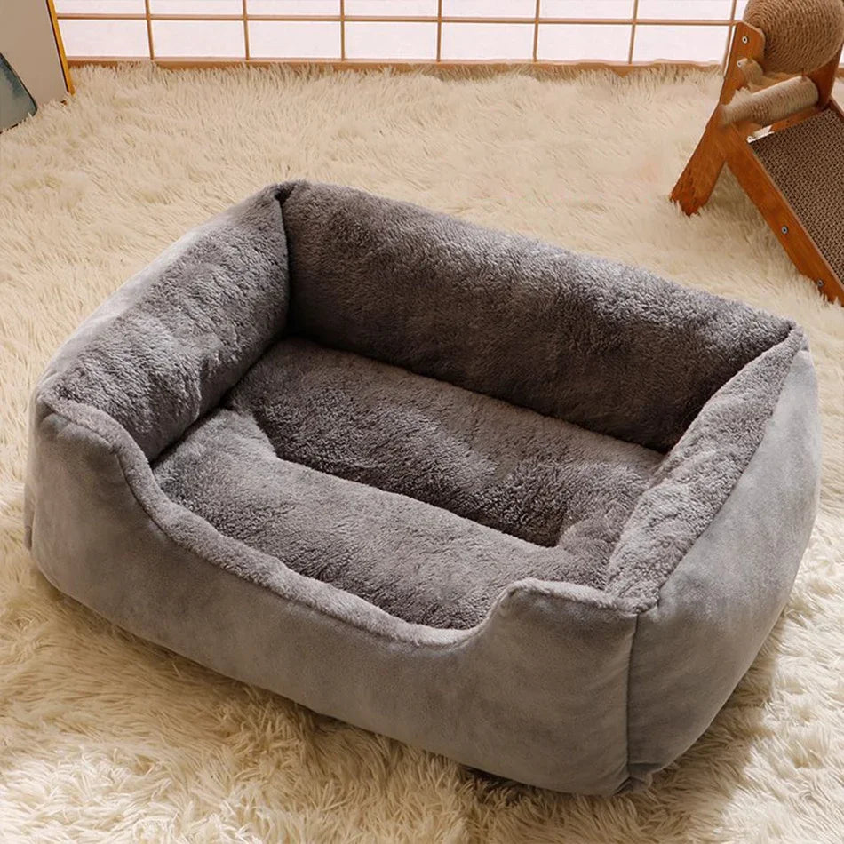 Orthopaedic Plush Pet Bed – Supportive & Cosy for Cats & Small Dogs