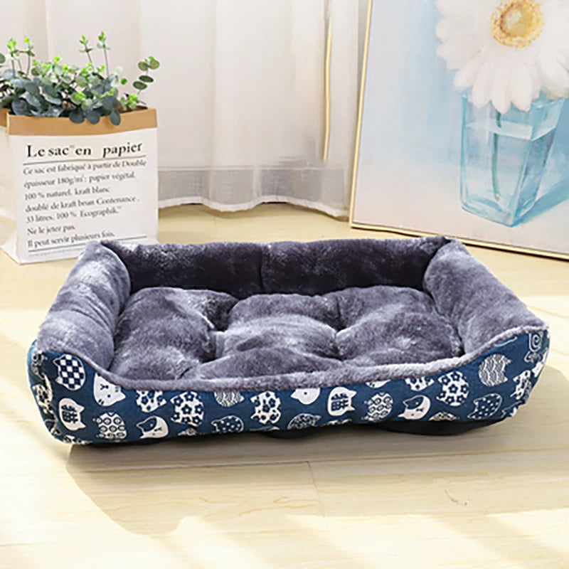 Soft Plush Dog Sofa Bed – Cosy Comfort for Small to Large Breeds