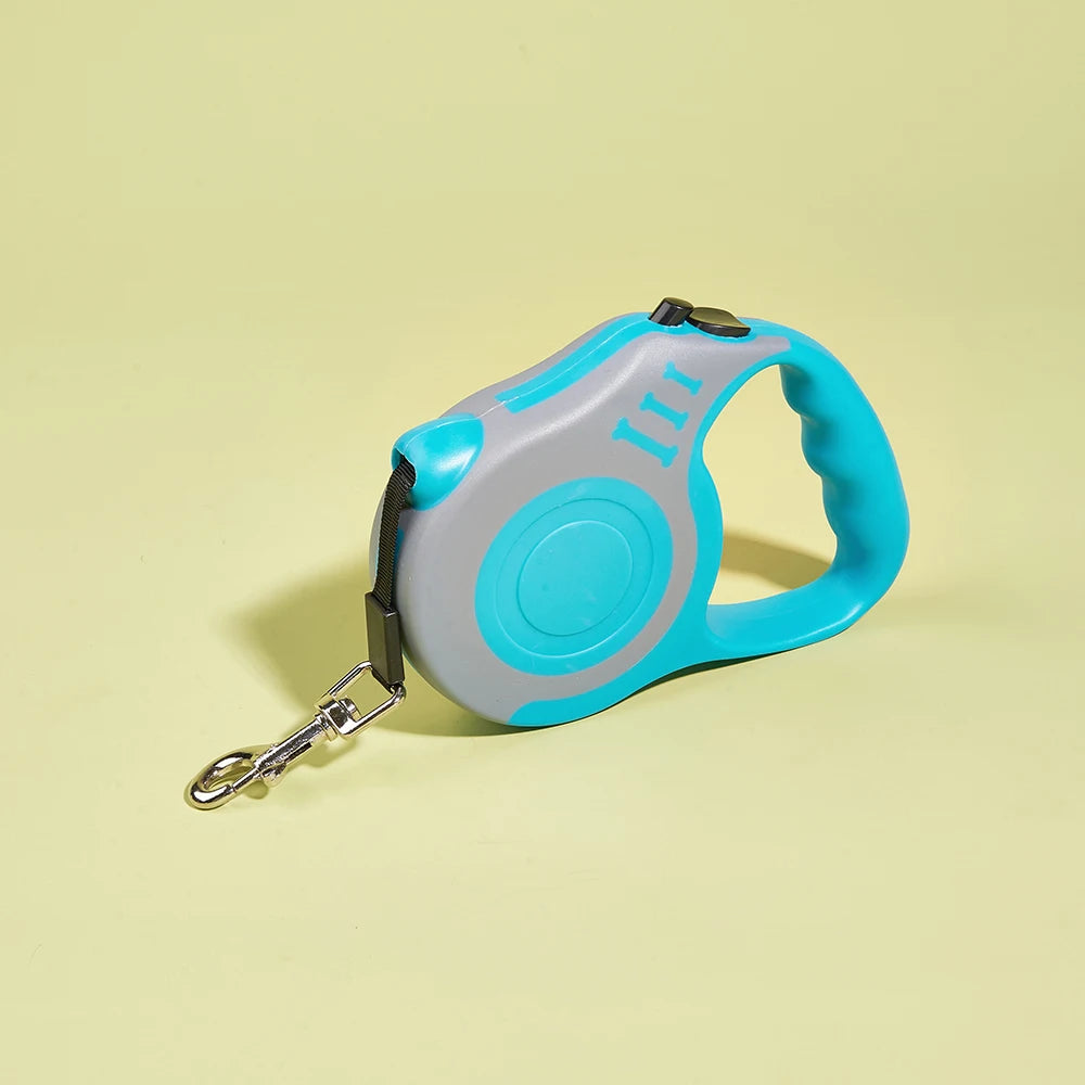 Durable Retractable Dog Lead for Small to Medium Dogs