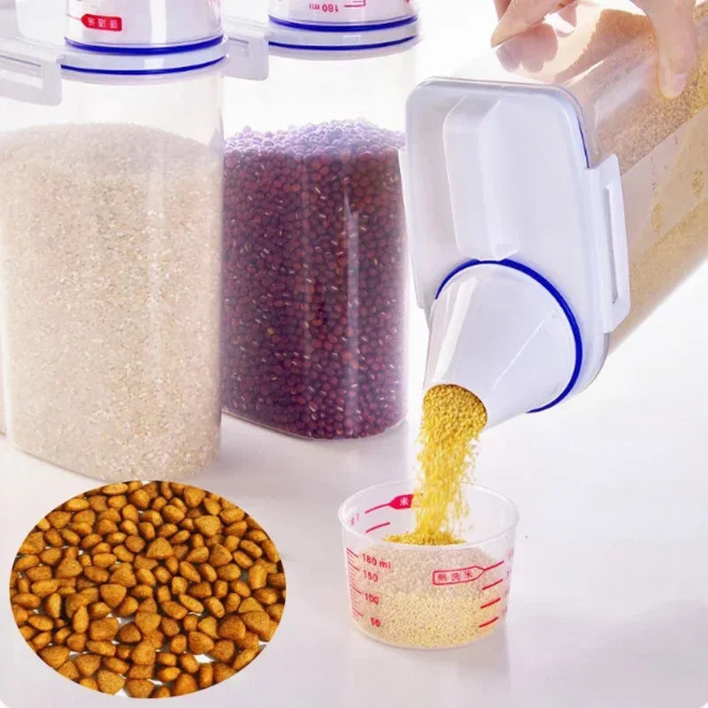 Airtight & Moisture-Proof Pet Food Storage Container