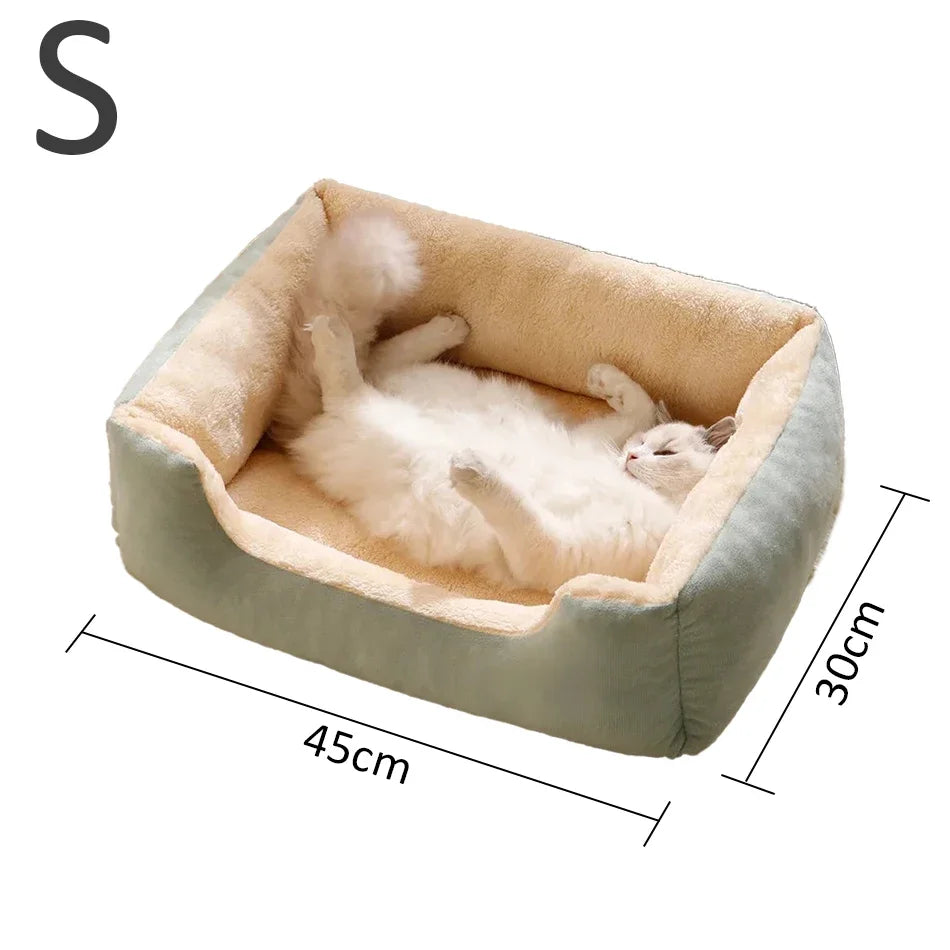 Orthopaedic Plush Pet Bed – Supportive & Cosy for Cats & Small Dogs