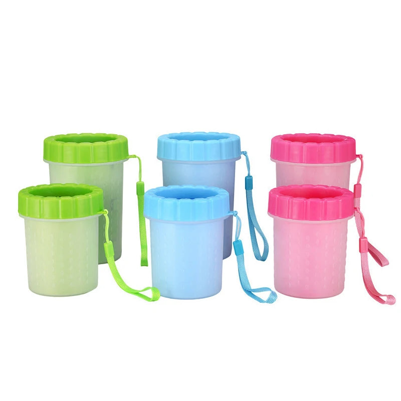 Pet Paw Cleaner Cup – Portable Dog Paw Washer for Clean Walks