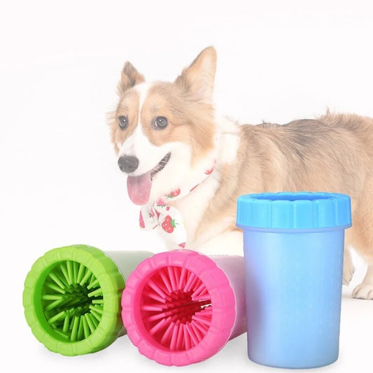 Pet Paw Cleaner Cup – Portable Dog Paw Washer for Clean Walks