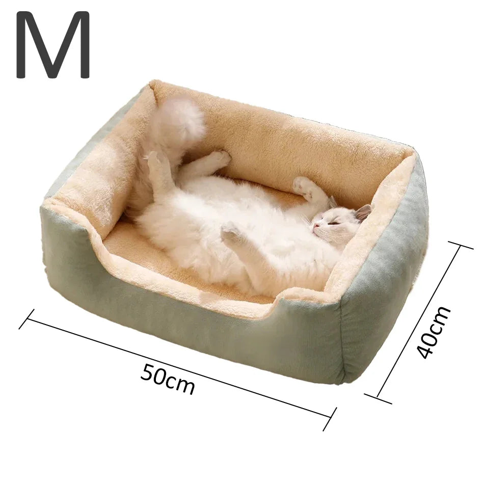 Orthopaedic Plush Pet Bed – Supportive & Cosy for Cats & Small Dogs