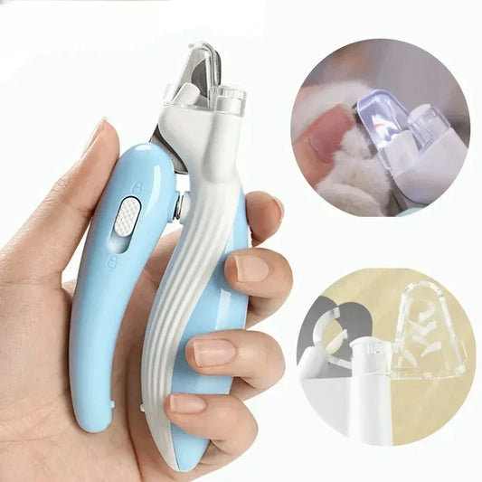 Professional LED Pet Nail Clippers for Dogs & Cats