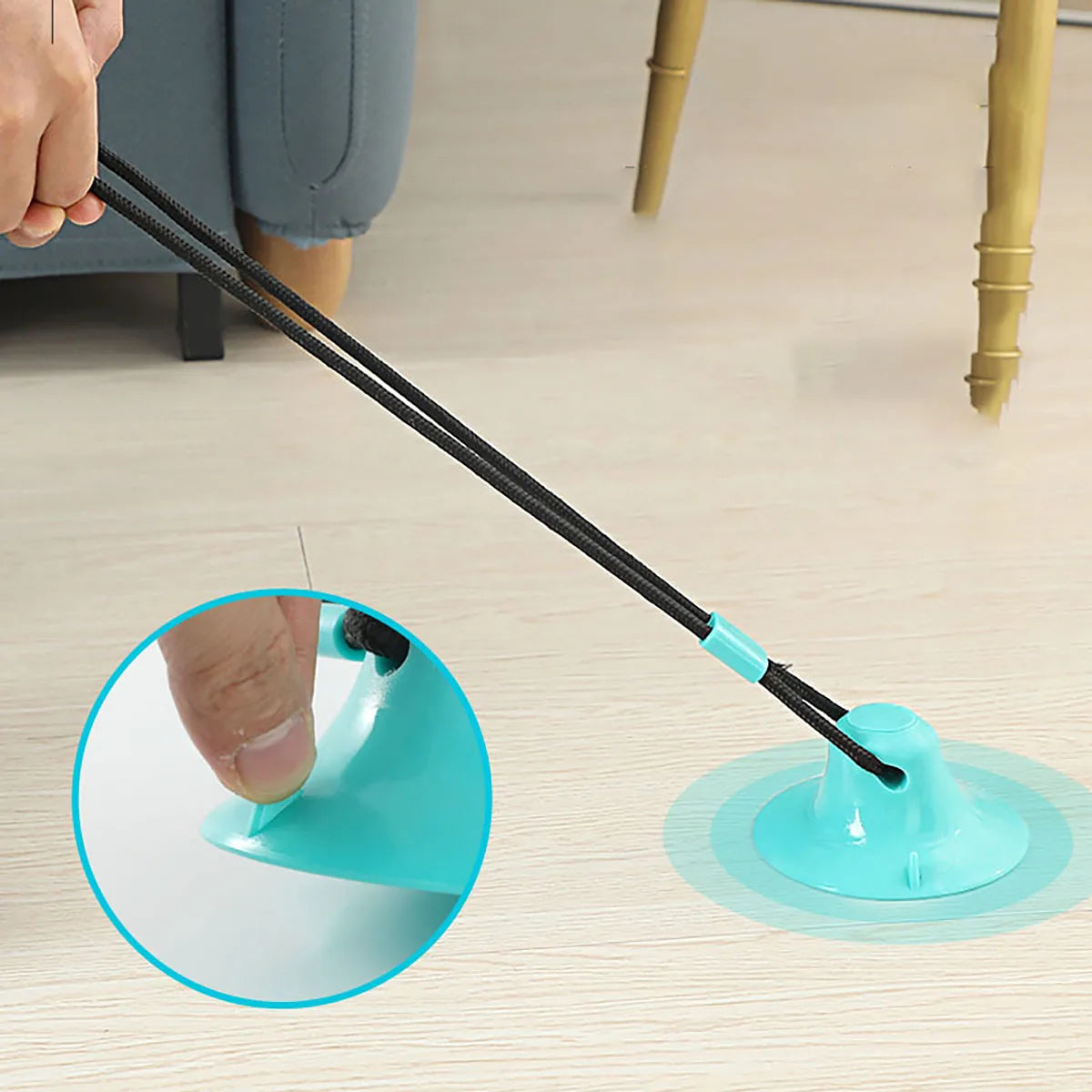 Interactive Suction Cup Tug & Chew Toy for Dogs