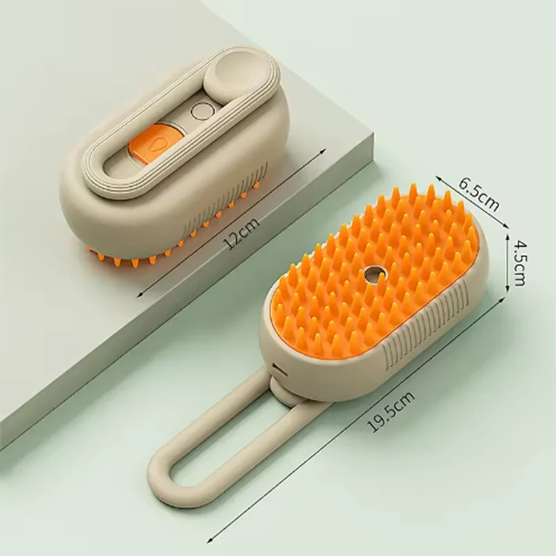 2-in-1 Pet Spray & Grooming Brush for Dogs & Cats