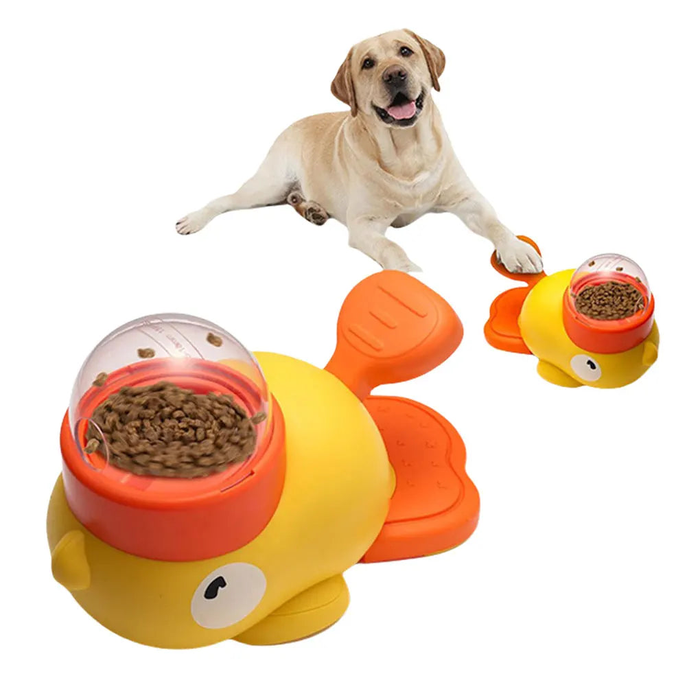 Duck Puzzle Feeder – Interactive Treat Dispenser for Dogs
