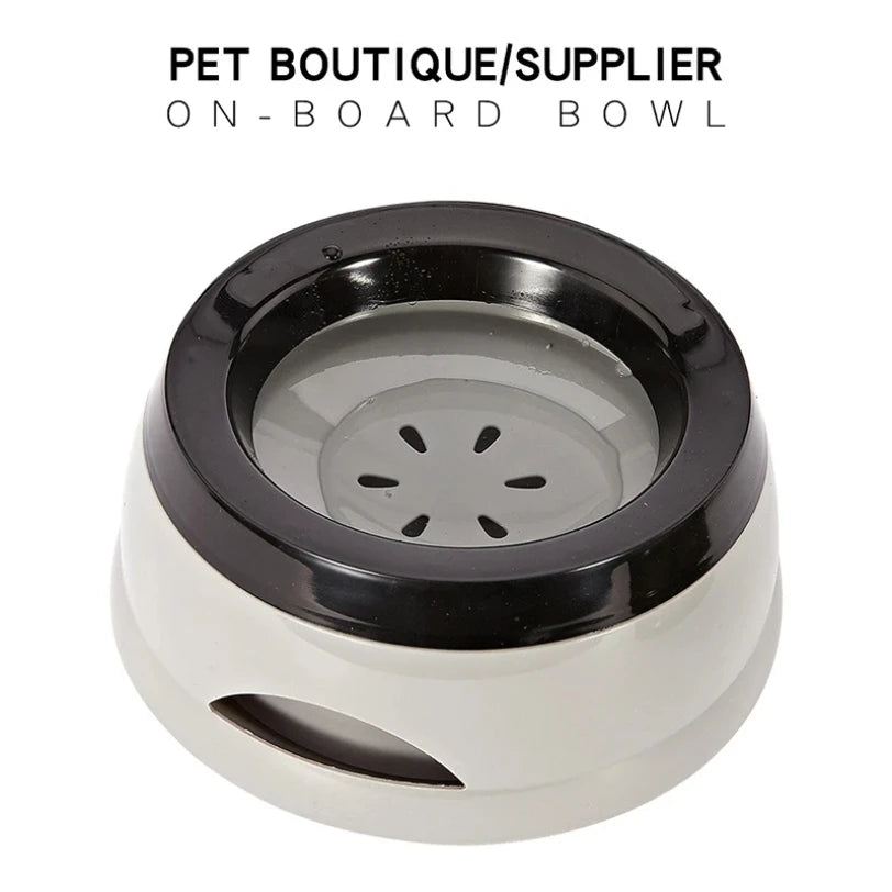 No-Spill Pet Water Bowl – Floating Spill-Proof Feeder for Travel or Home