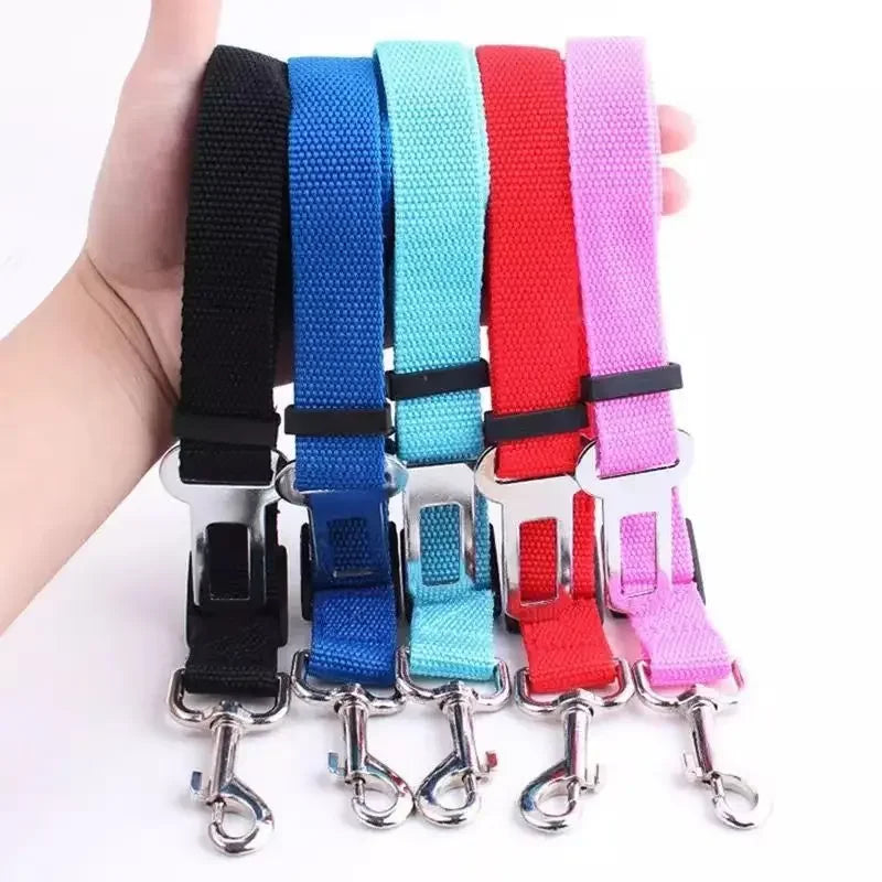Adjustable Dog Car Seat Belt for Safety & Comfort