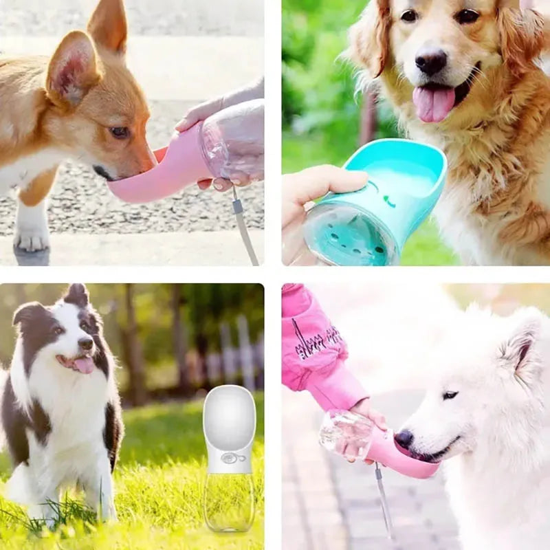 Portable Pet Water Bottle – Leak-Proof Travel Dispenser