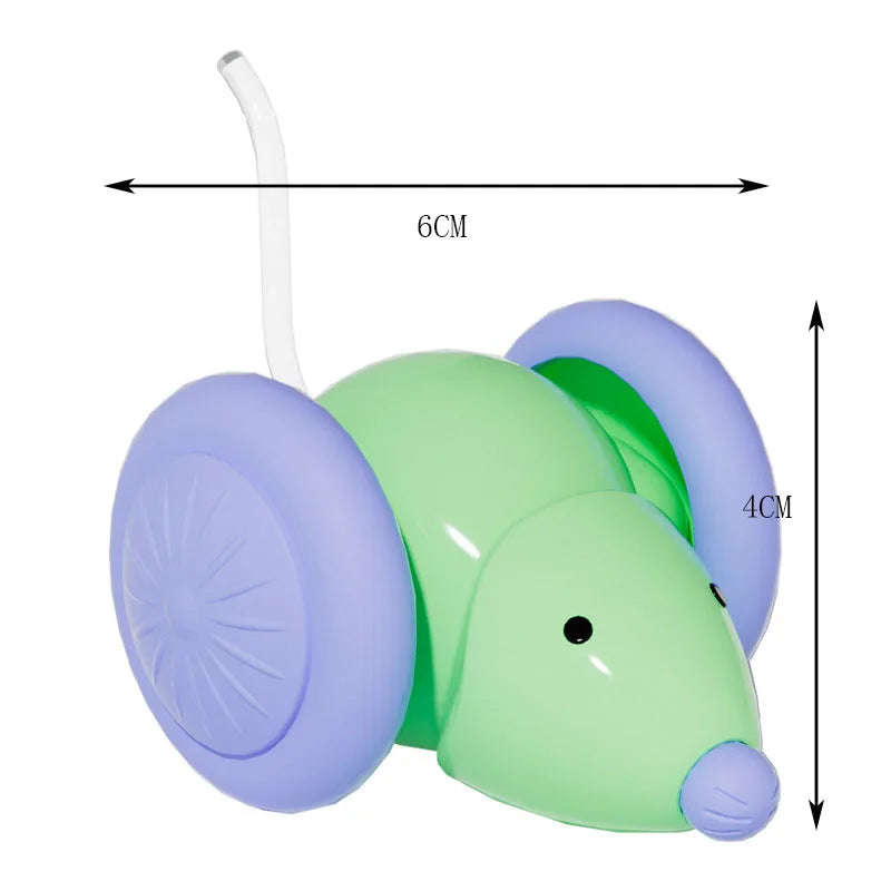 Rechargeable Mouse Car – Smart Interactive Toy for Cats
